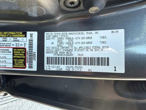 Used 2024 Toyota Tundra Platinum image 13