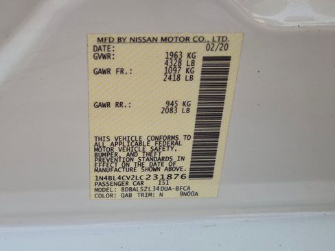 Used 2020 Nissan Altima 2.5 SR FWD image 34