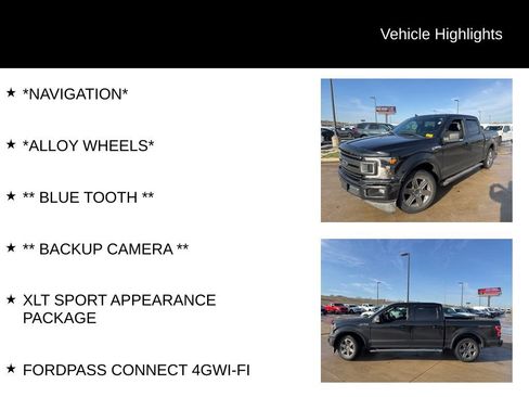 Used 2020 Ford F150 XLT w/ Equipment Group 302A Luxury image 4