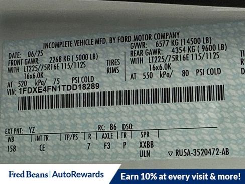 New 2026 Ford E-450 and Econoline 450 Super Duty w/ Power Equipment Group image 16