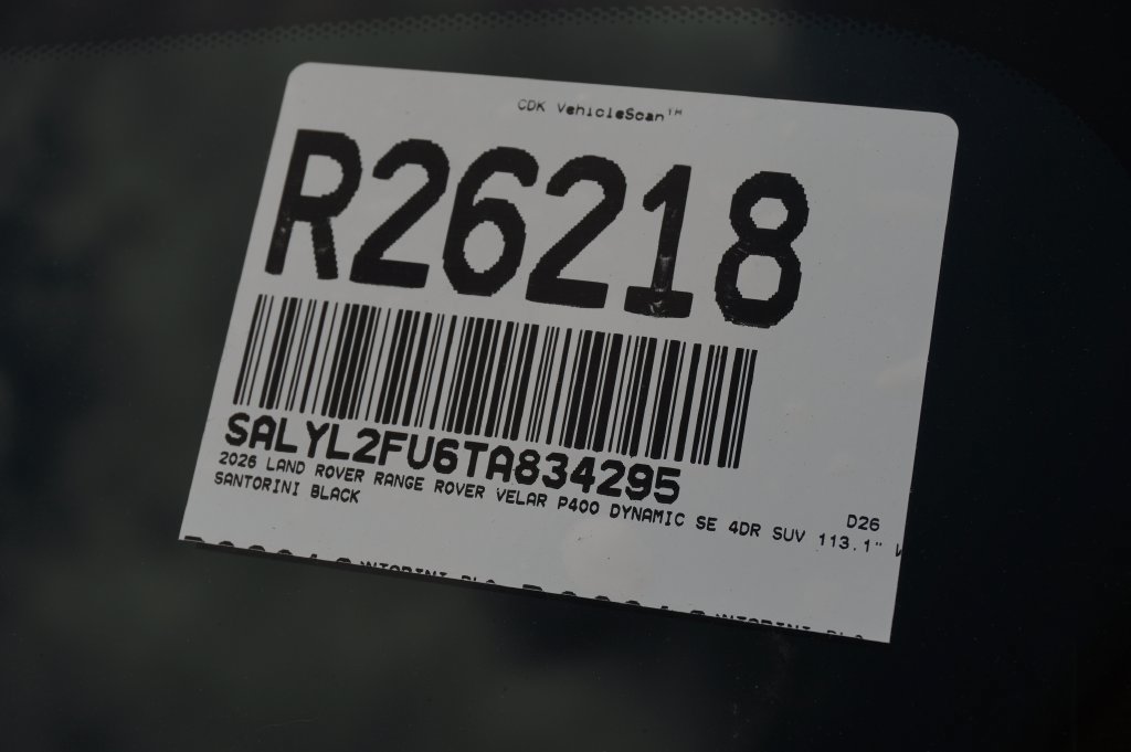 Used 2026 Land Rover Range Rover Velar Dynamic SE AWD/4WD image 32