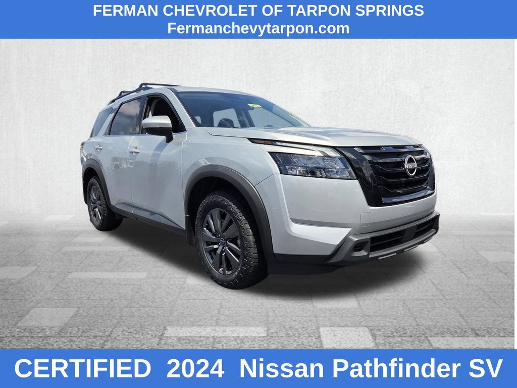 Used 2024 Nissan Pathfinder SV w/ Black Appearance Package FWD image 1