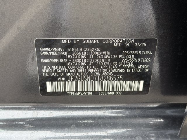 New 2026 Subaru Crosstrek 2.5i Limited AWD/4WD image 25