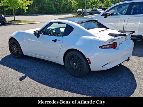 Used 2022 MAZDA MX-5 Miata RF Grand Touring w/ Weather Package RWD image 4