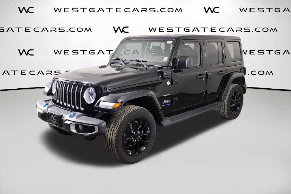 Used 2023 Jeep Wrangler Unlimited Sahara w/ Cold Weather Group AWD/4WD 360° Tour