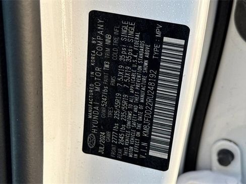 New 2024 Hyundai Tucson Limited image 26