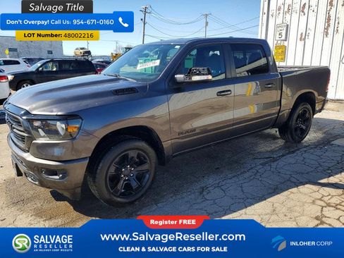 Used 2020 RAM 1500 Big Horn AWD/4WD image 1