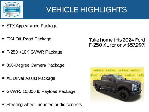 Used 2024 Ford F250 XL w/ STX Appearance Package image 33