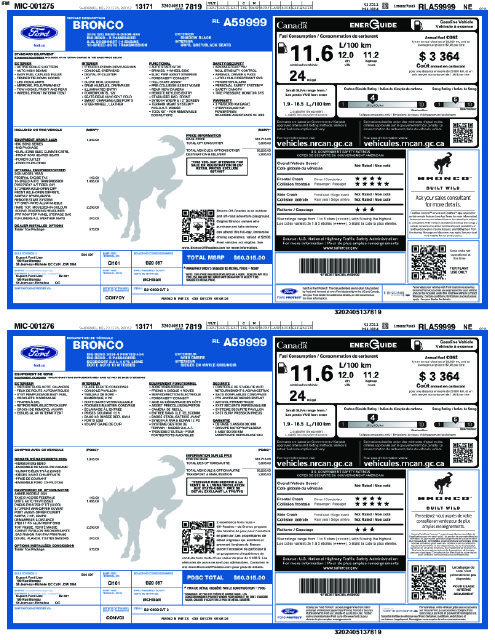 Used 2024 Ford Bronco Big Bend AWD/4WD image 10