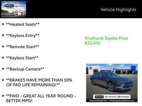 Used 2025 Hyundai Sonata SEL FWD image 14