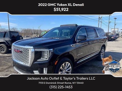 Used 2022 GMC Yukon XL Denali AWD/4WD image 1