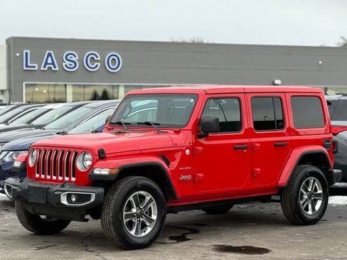 Used 2023 Jeep Wrangler Sahara image 1