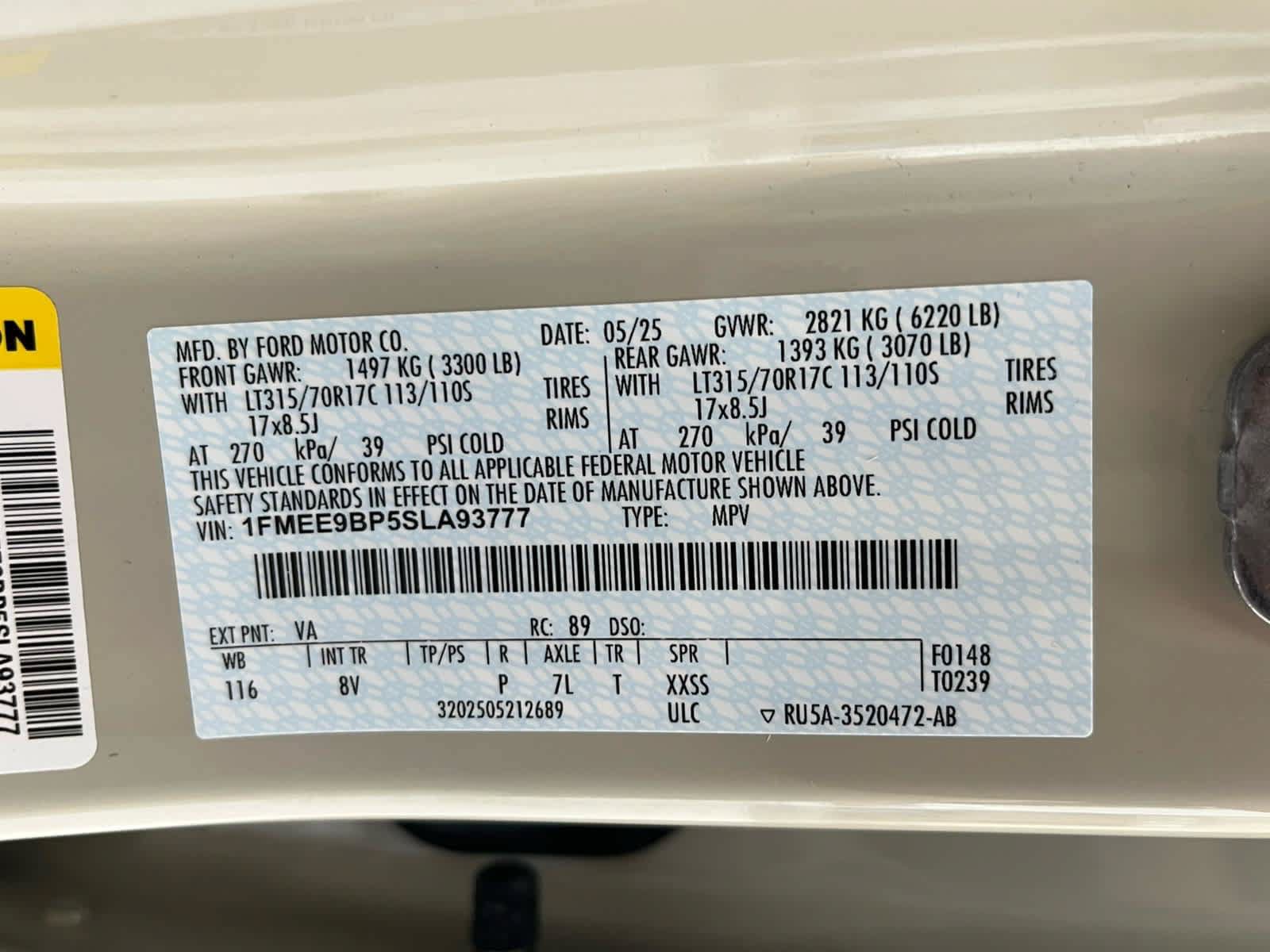 Certified 2025 Ford Bronco Badlands AWD/4WD image 15