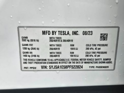 Used 2023 Tesla Model S AWD image 34