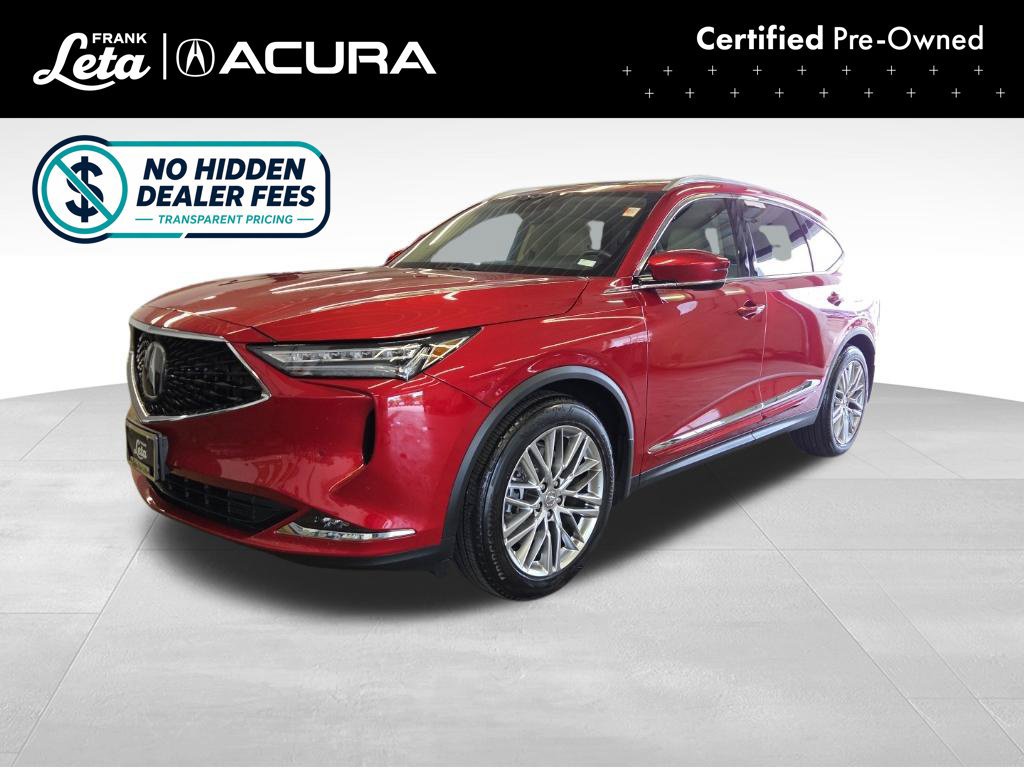 Certified 2022 Acura MDX w/ Advance Package AWD/4WD image 1