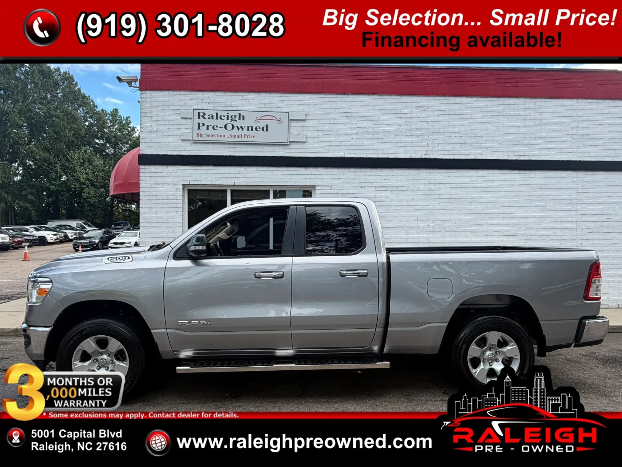 Used 2020 RAM 1500 Big Horn RWD image 1