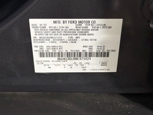 Used 2022 Ford EcoSport SE AWD/4WD image 38
