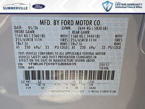 New 2026 Ford Explorer Active RWD image 39