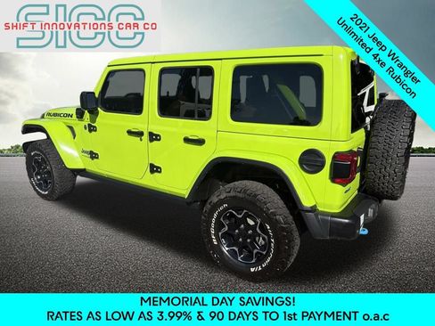 Used 2021 Jeep Wrangler Unlimited Rubicon 4xe w/ Steel Bumper Group AWD/4WD image 4