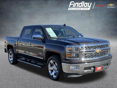 Used 2015 Chevrolet Silverado 1500 LTZ w/ Texas Edition, 1LZ Trim image 1