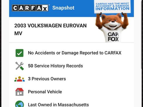 Used 2003 Volkswagen Eurovan MV FWD image 29