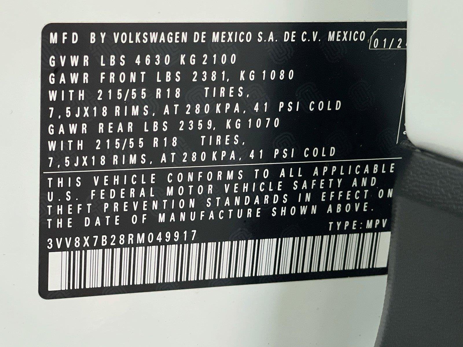 Used 2024 Volkswagen Taos S AWD/4WD image 33