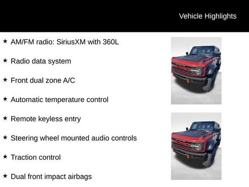 Used 2024 Ford Bronco Raptor AWD/4WD image 13