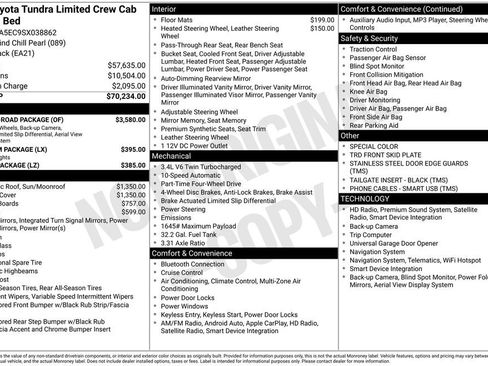 Used 2025 Toyota Tundra Limited w/ TRD Off-Road Package image 2