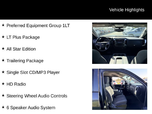 Used 2018 Chevrolet Silverado 1500 LT w/ All Star Edition AWD/4WD image 12