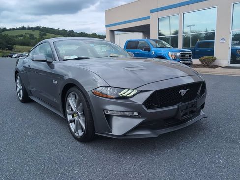 Used 2021 Ford Mustang GT Premium w/ Carbon Sport Interior Package RWD image 3