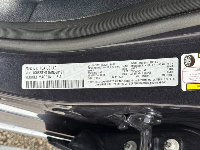 Used 2021 RAM 1500 Limited AWD/4WD image 30