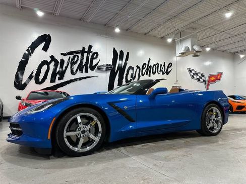Used 2014 Chevrolet Corvette Stingray Convertible w/ 3LT Preferred Equipment Group RWD image 1