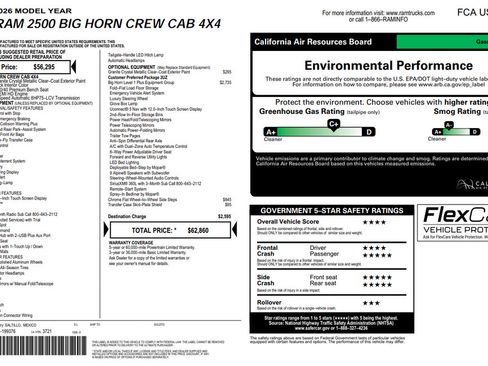 Used 2026 RAM 2500 Big Horn AWD/4WD image 33