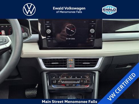 Certified 2025 Volkswagen Taos SEL w/ Black Wheel Plus Package AWD/4WD image 13