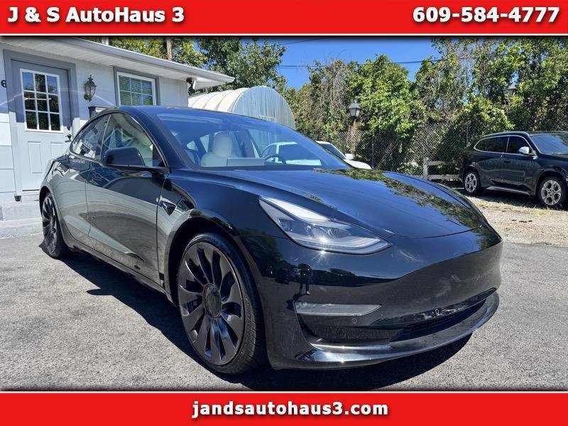 Used 2021 Tesla Model 3 Performance AWD/4WD image 1