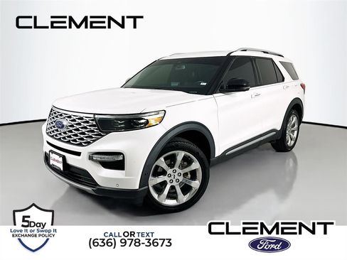 Certified 2020 Ford Explorer Platinum w/ Premium Technology Package image 1