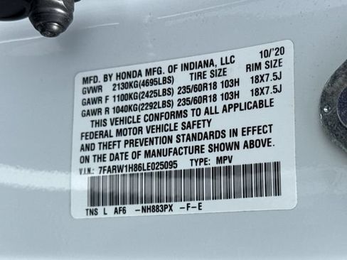 Certified 2020 Honda CR-V EX-L image 42