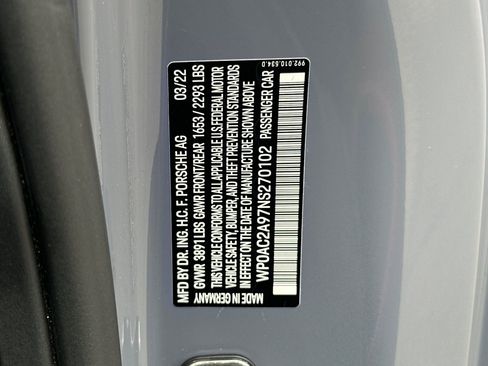 Used 2022 Porsche 911 GT3 image 44