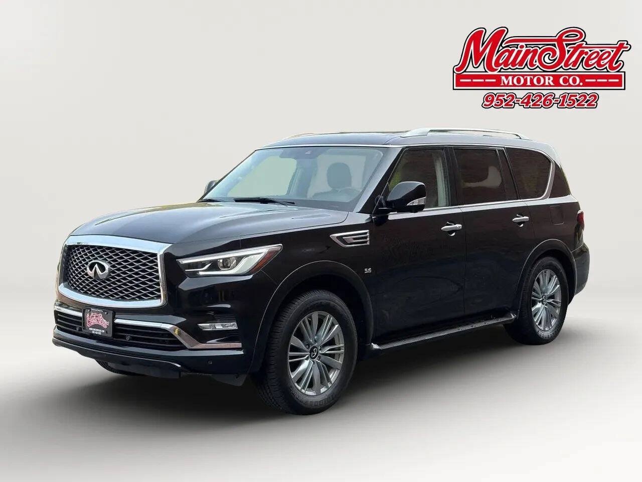 Used 2019 INFINITI QX80 Luxe w/ Proassist Package AWD/4WD image 3