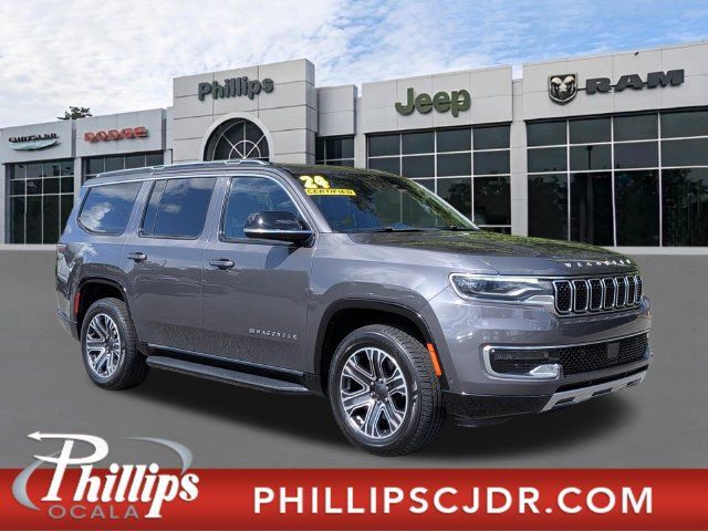 Certified 2024 Jeep Wagoneer Series II w/ Flexible Seating Group RWD image 1