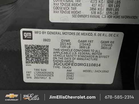 Used 2024 Chevrolet Silverado 1500 LT Trail Boss w/ LT Trail Boss Premium Package image 35