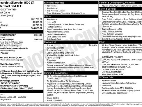 New 2026 Chevrolet Silverado 1500 LT w/ Texas Edition Plus AWD/4WD image 27