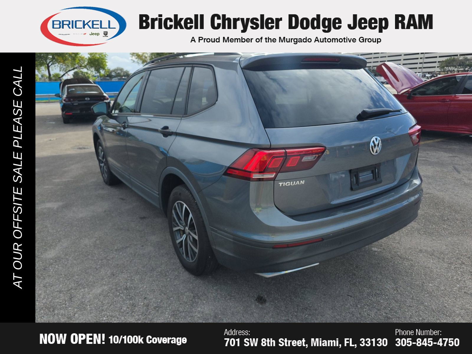 Used 2021 Volkswagen Tiguan S FWD image 3