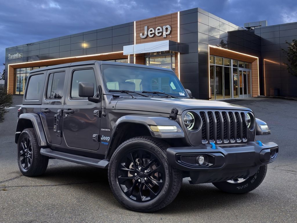 Used 2022 Jeep Wrangler Unlimited Sahara w/ Cold Weather Group AWD/4WD 360° Tour