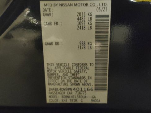 Used 2023 Nissan Altima 2.5 SV AWD/4WD image 33