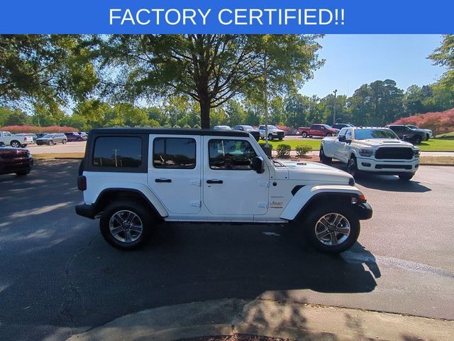 Certified 2021 Jeep Wrangler Unlimited Sahara AWD/4WD image 6