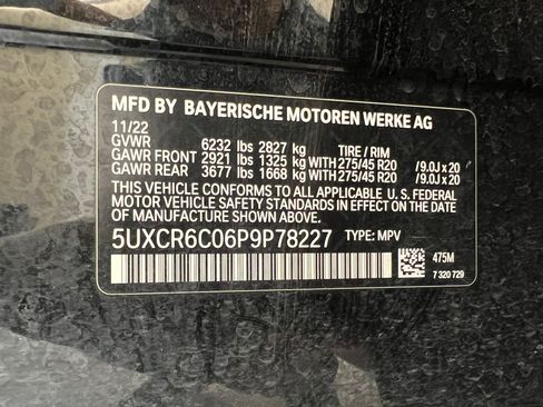 Certified 2023 BMW X5 xDrive40i w/ Parking Assistance Package image 22