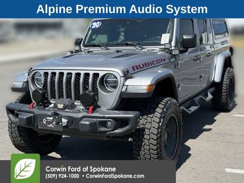 Used 2020 Jeep Gladiator Rubicon w/ Advanced Safety Group AWD/4WD image 5