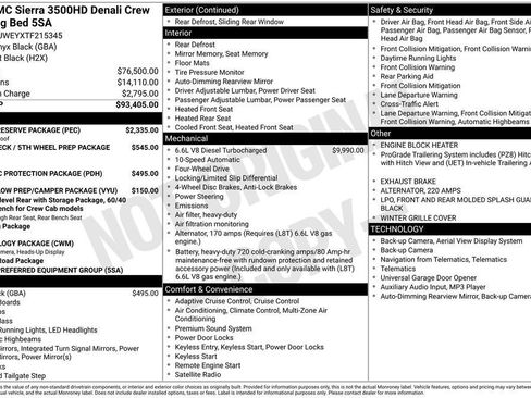 New 2026 GMC Sierra 3500 Denali w/ Denali Reserve Package AWD/4WD image 41
