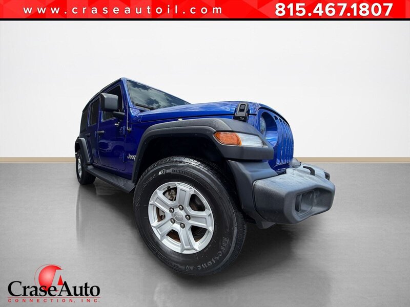 Used 2018 Jeep Wrangler Unlimited Sport S AWD/4WD image 1